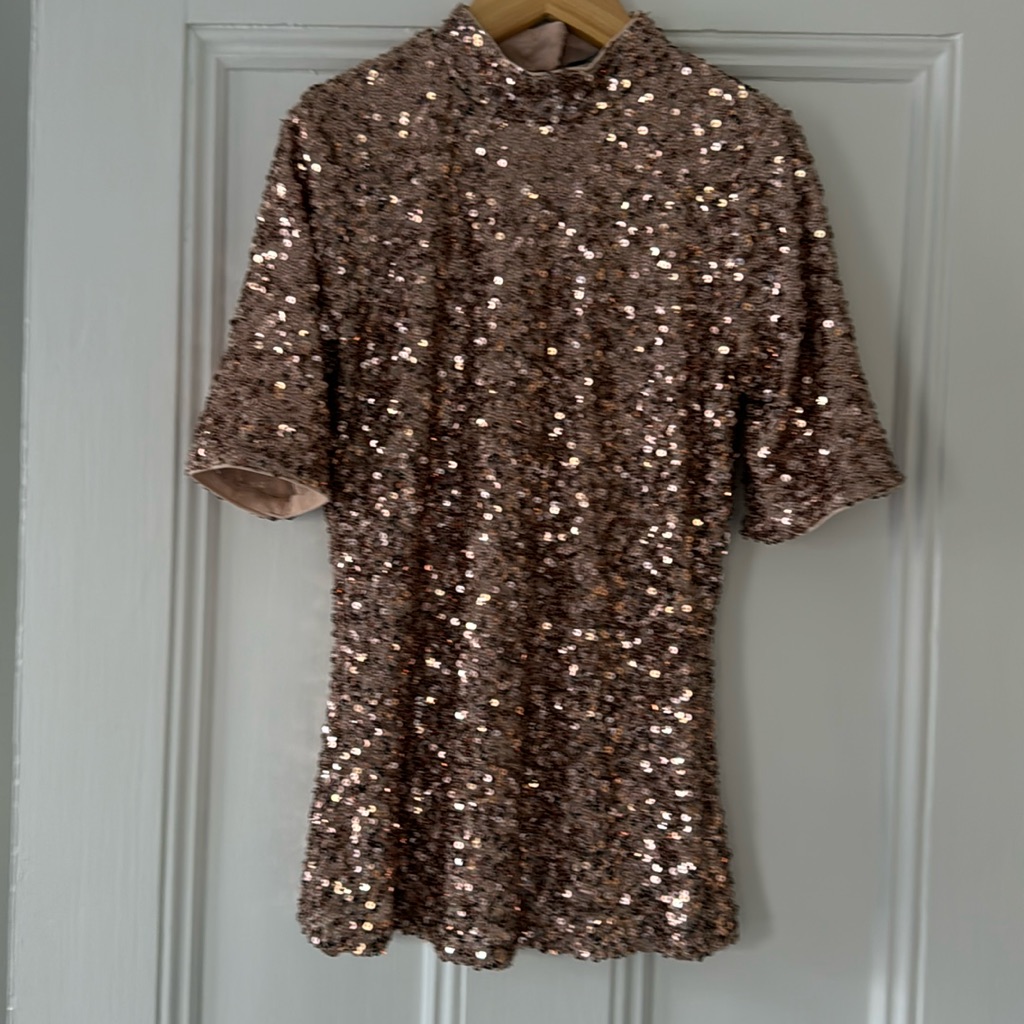 Boston Proper Sequin Top